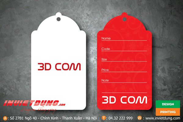 Mác quần áo hình chuông 3D com